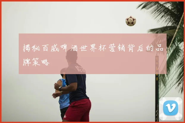 揭秘百威啤酒世界杯营销背后的品牌策略